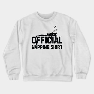 official napping shirt Crewneck Sweatshirt